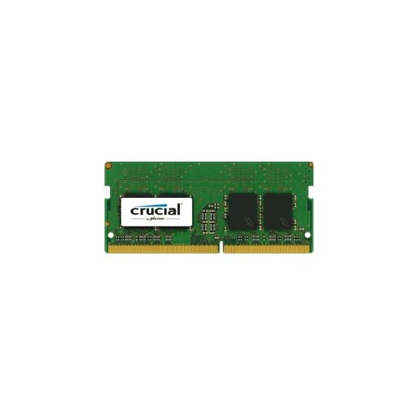 Crucial 2x4GB DDR4, 8 GB, 2 x 4 GB, DDR4, 2400 MHz, 260-pin SO-DIMM