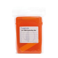 LogiLink UA0133O, Cover, Orange, 3.5 Zoll, Schockresistent, Wasserfest