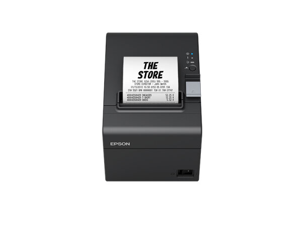 Epson TM-T20III (011): USB + Serial, PS, Blk, EU, Direkt Wärme, POS-Drucker, 203 x 203 DPI, 250 mm/sek, 22,6 Zeichen pro Zoll, Text, Grafik, Barcode