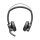 HP POLY VFOCUS2 USB-A Headset mit Ladestation, Kabellos, Büro/Callcenter, 20 - 20000 Hz, 176 g, Kopfhörer, Schwarz