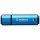 Kingston IronKey 8GB USB-C Vault Privacy 50C AES-256 verschlüsselter, FIPS 197, 8 GB, USB Typ-C, 3.2 Gen 1 (3.1 Gen 1), 250 MB/s, Kappe, Schwarz, Blau