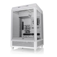 Thermaltake The Tower 500, Midi Tower, PC, Weiß, ATX, EATX, micro ATX, Mini-ITX, SPCC, Gehärtetes Glas, Gaming