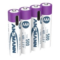 Ansmann LR03 USB-C Micro AAA -Akku Li-Ion 500 mAh 1.5 V 4 St. 1311-0028 - Akku - Micro (AAA)