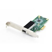 DIGITUS Single Port Gigabit Ethernet Netzwerkkarte, SFP,...