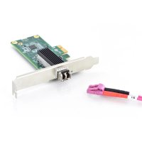 DIGITUS Single Port Gigabit Ethernet Netzwerkkarte, SFP,...