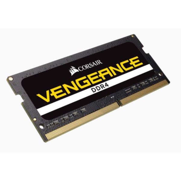 Corsair Vengeance CMSX16GX4M1A3200C22, 16 GB, 1 x 16 GB, DDR4, 3200 MHz, 260-pin SO-DIMM, Schwarz