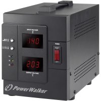 BlueWalker PowerWalker AVR 2000/SIV, 230 V, 50/60 Hz, 2 kVA, 1600 W, 2 AC-Ausgänge, Typ F