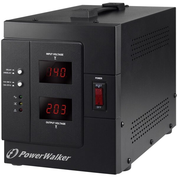 BlueWalker PowerWalker AVR 3000/SIV, 230 V, 50/60 Hz, 3 kVA, 2400 W, Typ F, Terminal