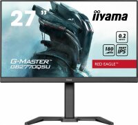 Iiyama G-MASTER GB2770QSU-B6, 68,6 cm (27"), 2560 x 1440 Pixel, 2K Ultra HD, LCD, 0,2 ms, Schwarz