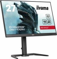 Iiyama G-MASTER GB2770QSU-B6, 68,6 cm (27"), 2560 x 1440 Pixel, 2K Ultra HD, LCD, 0,2 ms, Schwarz