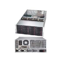 Supermicro CSE-846XA-R1K23B, Rack, Server, Schwarz, ATX, EATX, 4U, Ventilatorausfall, HDD, LAN, Leistung, Stromausfall, System