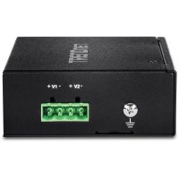 TRENDnet TI-PG50, Unmanaged, Gigabit Ethernet (10/100/1000), Vollduplex, Power over Ethernet (PoE), Rack-Einbau, Wandmontage