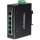 TRENDnet TI-PG50, Unmanaged, Gigabit Ethernet (10/100/1000), Vollduplex, Power over Ethernet (PoE), Rack-Einbau, Wandmontage