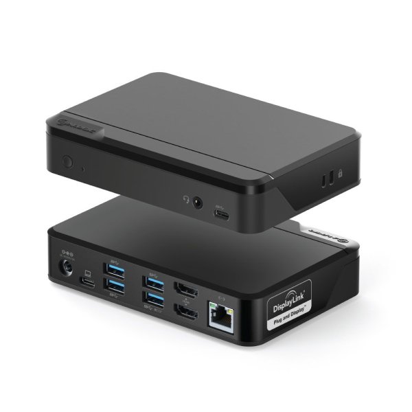 Alogic DUTHDPR, USB 3.2 Gen 1 (3.1 Gen 1) Type-C, 85 W, Schwarz, 3.5mm, HDMI, RJ-45, USB 3.2 Gen 1 (3.1 Gen 1) Type-A, USB 3.2 Gen 1 (3.1 Gen 1) Type-C, Acrylnitril-Butadien-Styrol (ABS), 140 mm