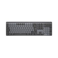 Logitech MX Mechanical, Kabellos, RF Wireless + Bluetooth, Mechanischer Switch, QWERTZ, LED, Graphit, Grau