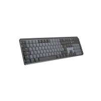 Logitech MX Mechanical, Kabellos, RF Wireless + Bluetooth, Mechanischer Switch, QWERTZ, LED, Graphit, Grau