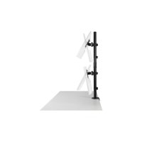 Kensington Vertikaler Dual Monitorarm, Klemme, 9 kg, 33 cm (13 Zoll), 81,3 cm (32 Zoll), 100 x 100 mm, Schwarz