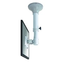 Neomounts Monitor-Deckenhalterung, 12 kg, 25,4 cm (10"), 76,2 cm (30"), 75 x 75 mm, 100 x 100 mm, 370 - 470 mm