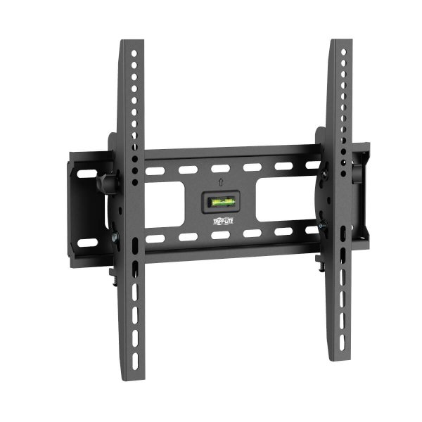 Tripp DWT2655XP Neigbare Wandhalterung für 26-Zoll- bis 55-Zoll-Fernseher und -Monitore, -10° bis +10° Neigung, 66 cm (26"), 139,7 cm (55"), 200 x 100 mm, 400 x 400 mm, -10 - 10°, Schwarz