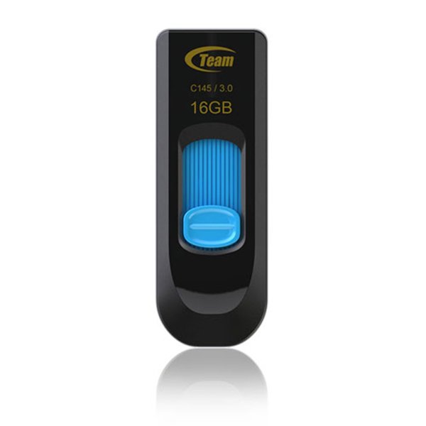 Team Group C145, 16 GB, USB Typ-A, 3.2 Gen 1 (3.1 Gen 1), Dia, 20 g, Schwarz, Blau