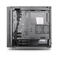 Nanoxia Deep Silence 8 Pro, Micro Tower, PC, Schwarz, ATX, EATX, Kunststoff, Stahl, 18 cm