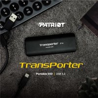 PATRIOT Memory Transporter, 2 TB, USB Typ-C, 3.2 Gen 2...