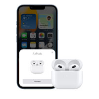 Apple AirPods (3rd generation) AirPods (3. Generation) mit Lightning Ladecase, Kabellos, Anrufe/Musik, Kopfhörer, Weiß