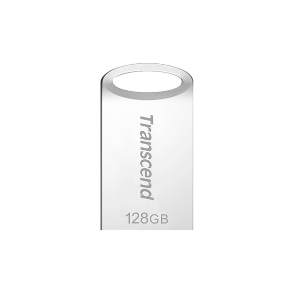 Transcend JetFlash 710, 128 GB, USB Typ-A, 3.2 Gen 1 (3.1 Gen 1), Ohne Deckel, 3,3 g, Silber