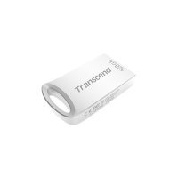 Transcend JetFlash 710, 128 GB, USB Typ-A, 3.2 Gen 1 (3.1 Gen 1), Ohne Deckel, 3,3 g, Silber