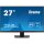 Iiyama ProLite XU2793QS-B6, 68,6 cm (27"), 2560 x 1440 Pixel, 2K Ultra HD, LED, 1 ms, Schwarz