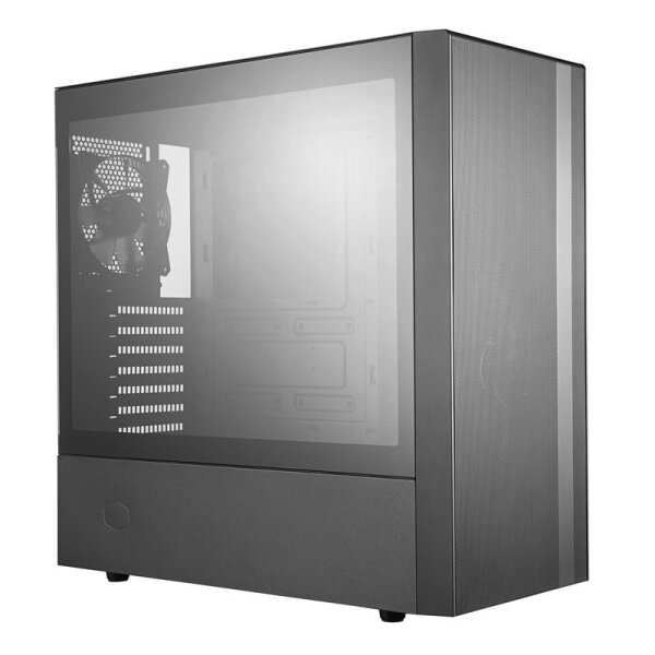 Cooler Master MasterBox NR600, Midi Tower, PC, Schwarz, ATX, micro ATX, Mini-ITX, Kunststoff, Stahl, Gaming