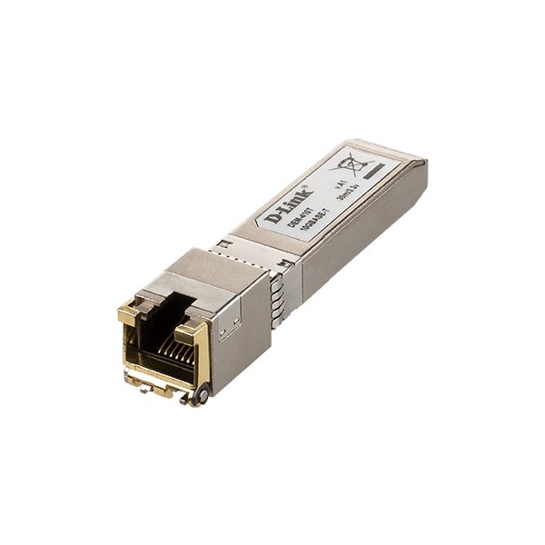 D-Link DEM-410T, Kupfer, 10000 Mbit/s, SFP+, 30 m, Gold, Silber, 217186 h