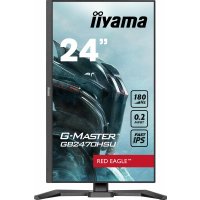 Iiyama G-MASTER GB2470HSU-B6, 60,5 cm (23.8"), 1920 x 1080 Pixel, Full HD, LCD, 0,2 ms, Schwarz