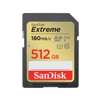 SanDisk Extreme, 512 GB, SDXC, Klasse 10, UHS-I, 180...