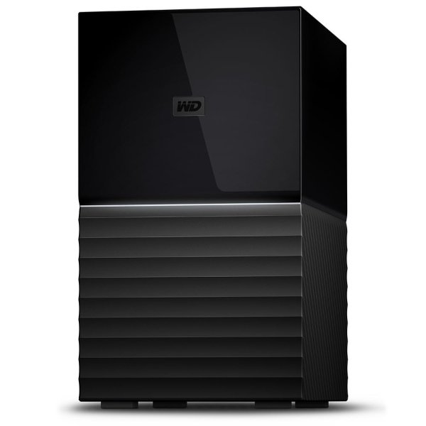 WD My Book Duo, 16 TB, HDD, 3.5", 2,36 kg, Desktop, Schwarz