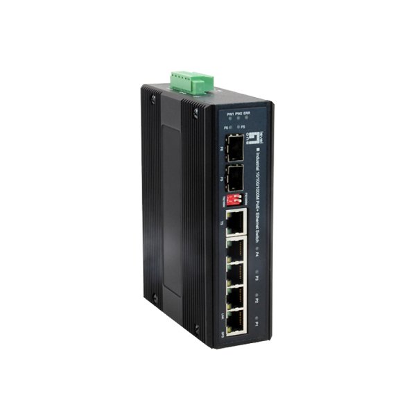 LevelOne IES-0610, Gigabit Ethernet (10/100/1000), Vollduplex, Power over Ethernet (PoE), Wandmontage