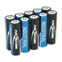 Ansmann 1502-0005, Einwegbatterie, AA, Lithium, 1,5 V, 10...