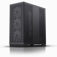 APNX C1-BK-V1, Midi Tower, PC, Schwarz, ATX, micro ATX, Mini-ITX, SECC, SGCC, 16,6 cm