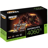 Inno3D N406T2-16D6X-178055N, GeForce RTX 4060 Ti, 16 GB,...