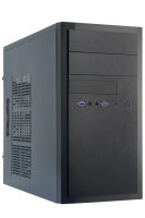 Chieftec HT-01B-OP, Mini Tower, PC, Schwarz, micro ATX,...