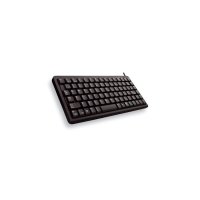 Cherry G84-4100, Mini, Kabelgebunden, USB, QWERTY, Schwarz