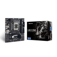 Biostar H610MH D5, Intel, LGA 1700, Intel® Celeron®, Intel® Core™ i3, Intel Core i3 12th Gen, Intel® Core™ i5, Intel Core i5..., DDR5-SDRAM, 96 GB, DIMM