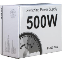 Inter-Tech SL-500 Plus, 500 W, 230 V, 50 - 60 Hz, 3 A,...