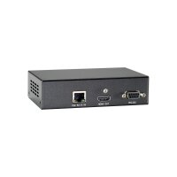 LevelOne HVE-9211PR, 3840 x 2160 Pixel, AV-Receiver, 100 m, 3D, Schwarz, HDCP