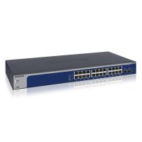 Netgear XS724EM, Managed, L2, 10G Ethernet (100/1000/10000), Rack-Einbau, 1U