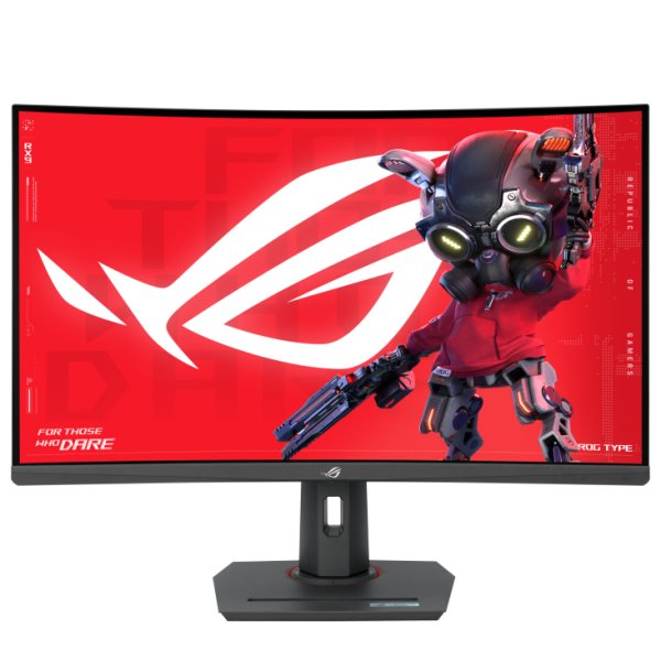 ASUS ROG Strix XG32WCMS, 80 cm (31.5"), 2560 x 1440 Pixel, Quad HD, LCD, 1 ms, Schwarz