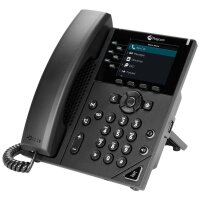 Poly 350 - IP-Telefon - Schwarz - Kabelgebundenes...