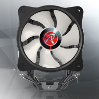 RAIJINTEK ELEOS RBW, Flüssigkeitskühlung, 10 cm, 22,95 dB, 52 cfm, Schwarz