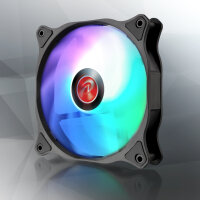 RAIJINTEK EOS 12 RBW ADD, Ventilator, 12 cm, 800 RPM, 1800 RPM, 28 dB, 75 cfm