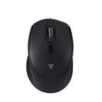 V7 CKW350UK – Set aus Wireless-Tastatur und -Maus – UK-Layout, Volle Größe (100%), Kabellos, RF Wireless, QWERTY, Schwarz, Maus enthalten